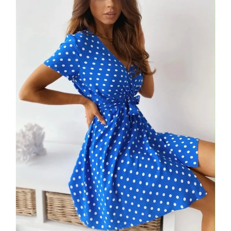 polka dot casual shirt